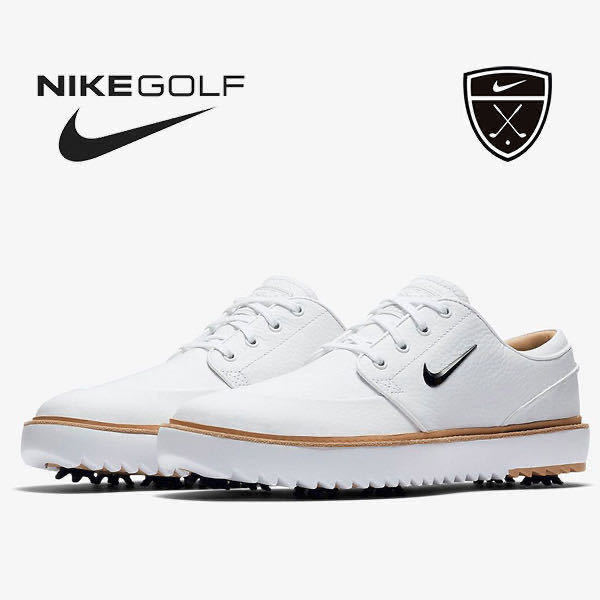 26m ナイキ ジャノスキー G ツアー ホワイト ブラック NIKE Nike Janoski G Tour White/brown Black/metallic