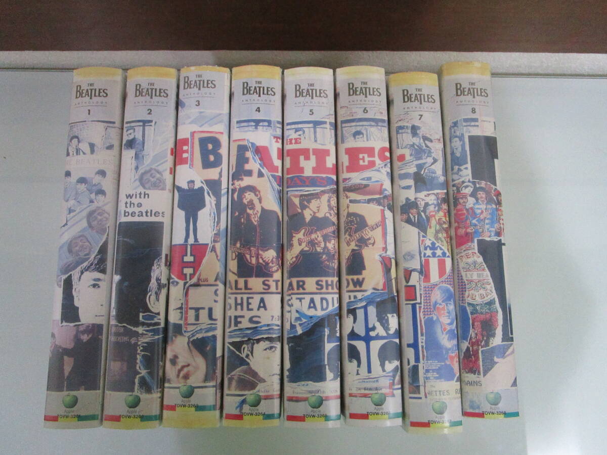 VHS ビデオテープ THE BEATLES ANTHOLOGY ビートルズ アンソロジー 1～8 全8巻