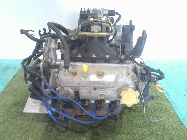 個人宅配送不可 スバル H13年 サンバー GD-TT2 エンジン EN07V 4WD 5MT 46,596km 10100KJ910