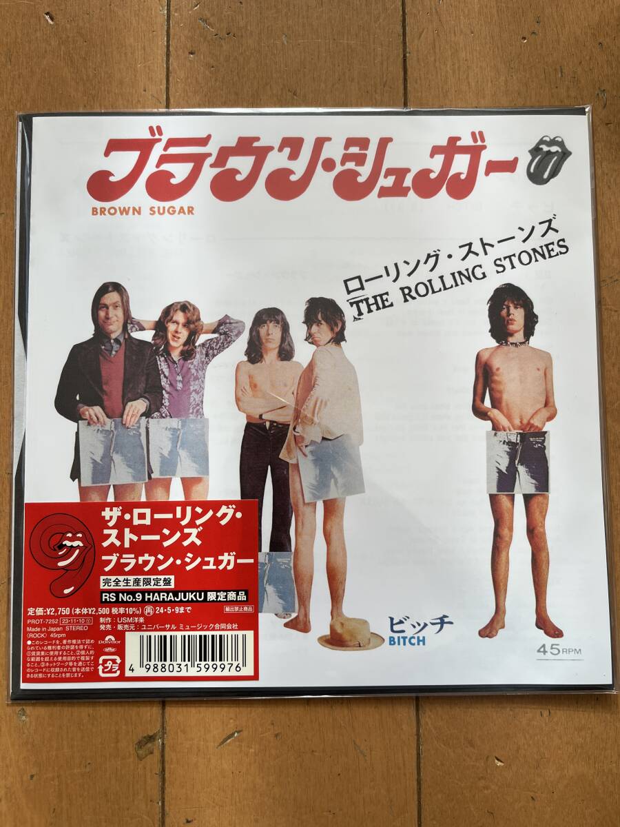 未開封　RS　No.9　HARAJUKU限定　ローリング・ストーンズ　ブラウン・シュガー