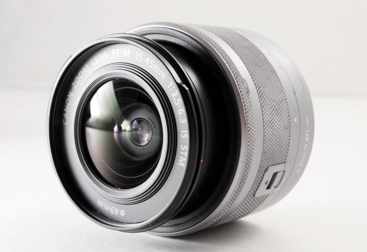 【動作品】CANON ZOOM LENS EF-M 15-45mm F3.5-6.3 IS STM C-414