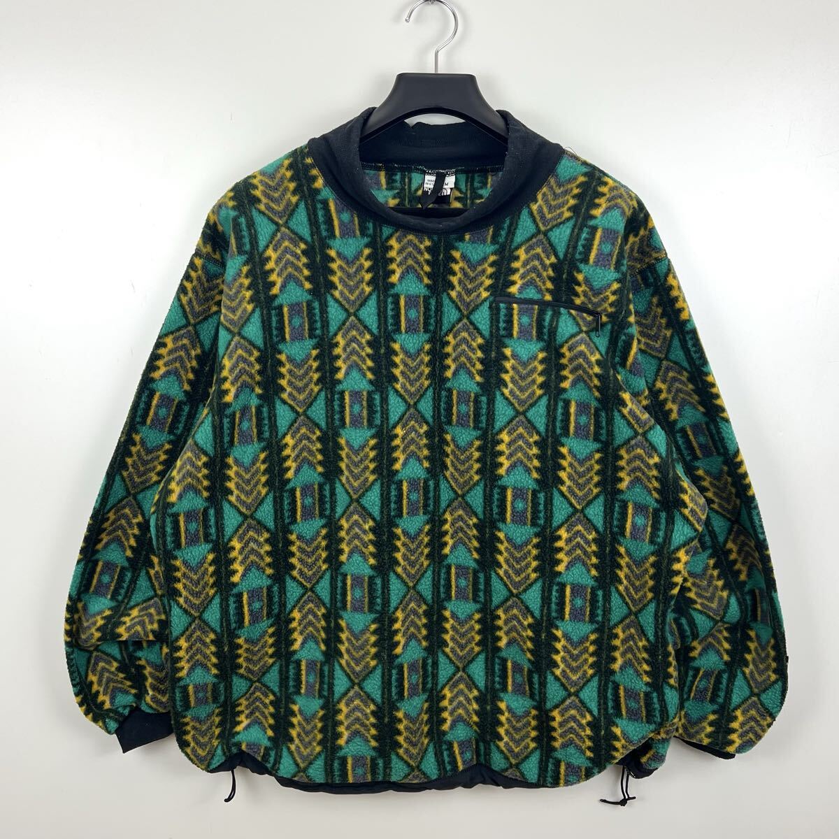 THE NORTH FACE 90s USA vintage RAGE series MOCK fleece top M ノースフェイス アメリカ製 レイジシリーズ モックネック フリース 希少