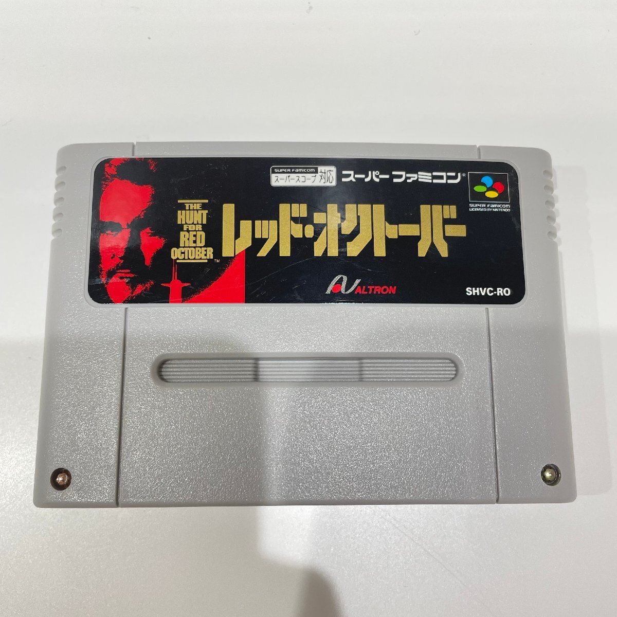 ★【稼働品】SFC スーパーファミコン レッド・オクトーバー ソフトのみ 現状品