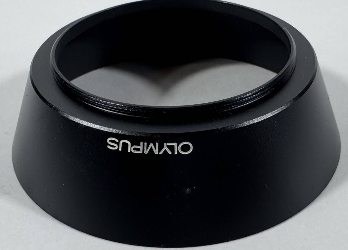 OLYMPUS オリンパス 2.8/24 OM24mm F2.8用 メタルフード 49mm径 LENS HOOD SHADE