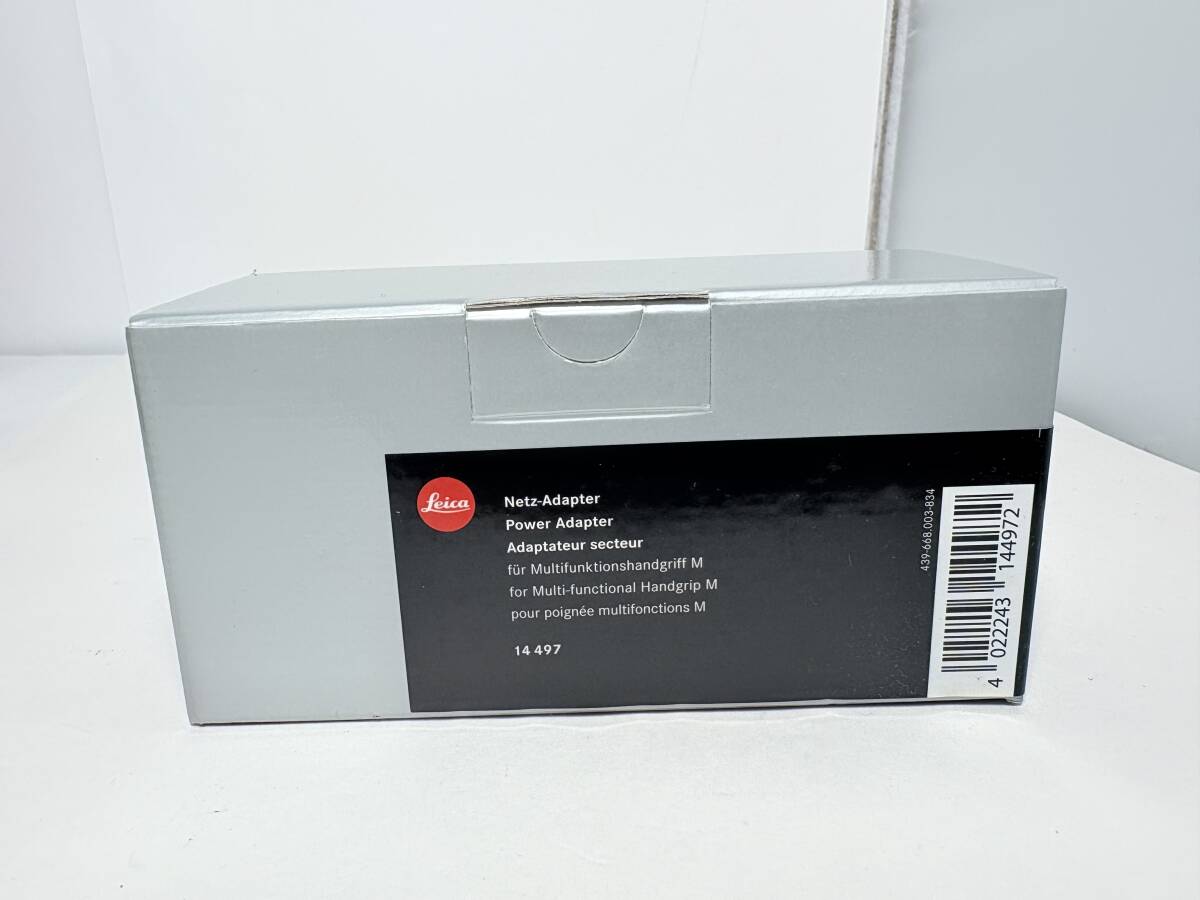 新品未使用品 ライカ 14497 マルチファンクションハンドグリップM用 電源アダプター