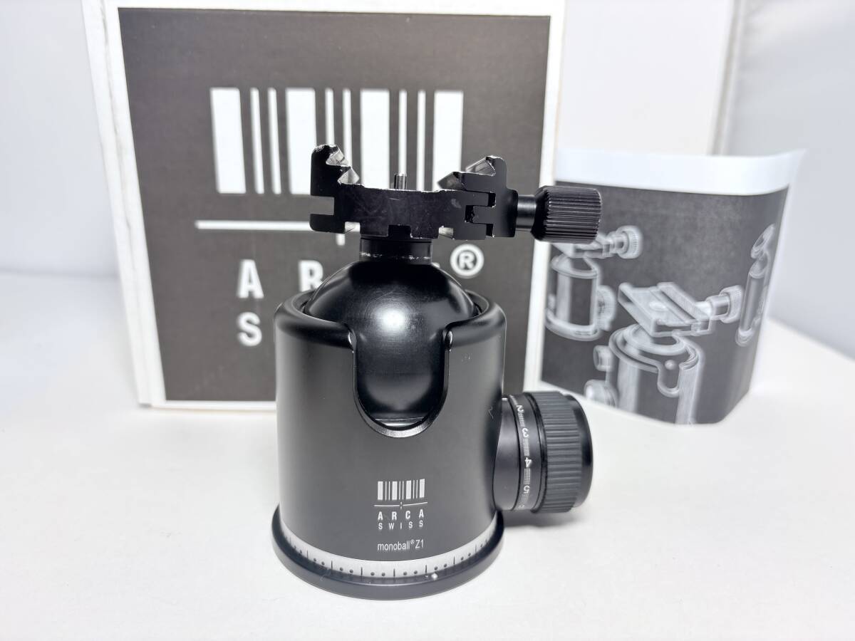 元箱付き ARCA SWISS モノボール Z1 SP クイックセット 自由雲台
