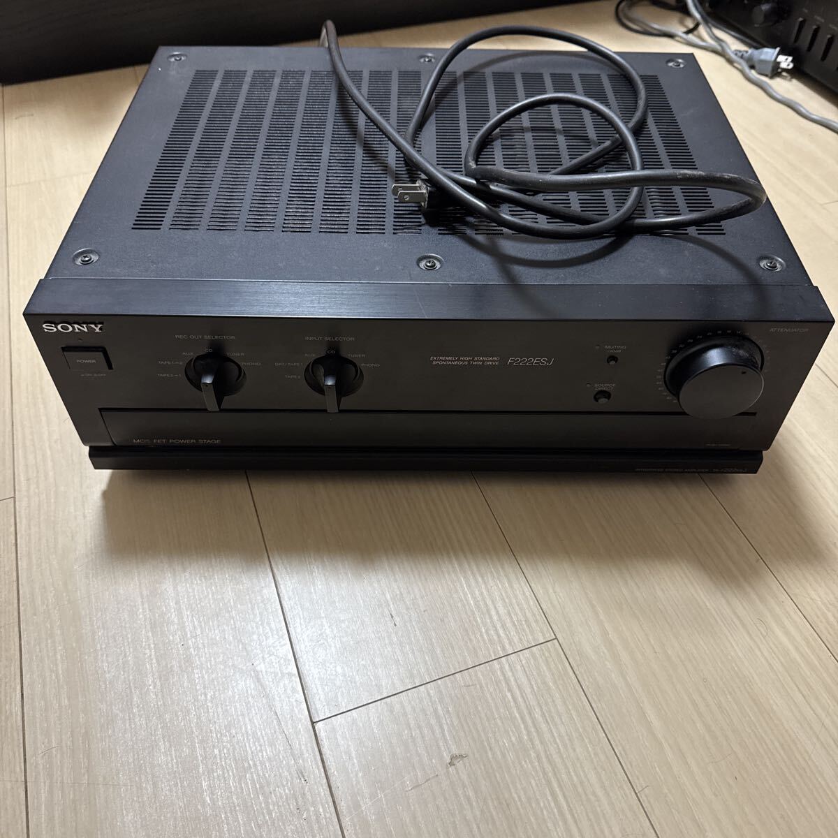 SONY ソニー F222ESJ プリメインアンプ