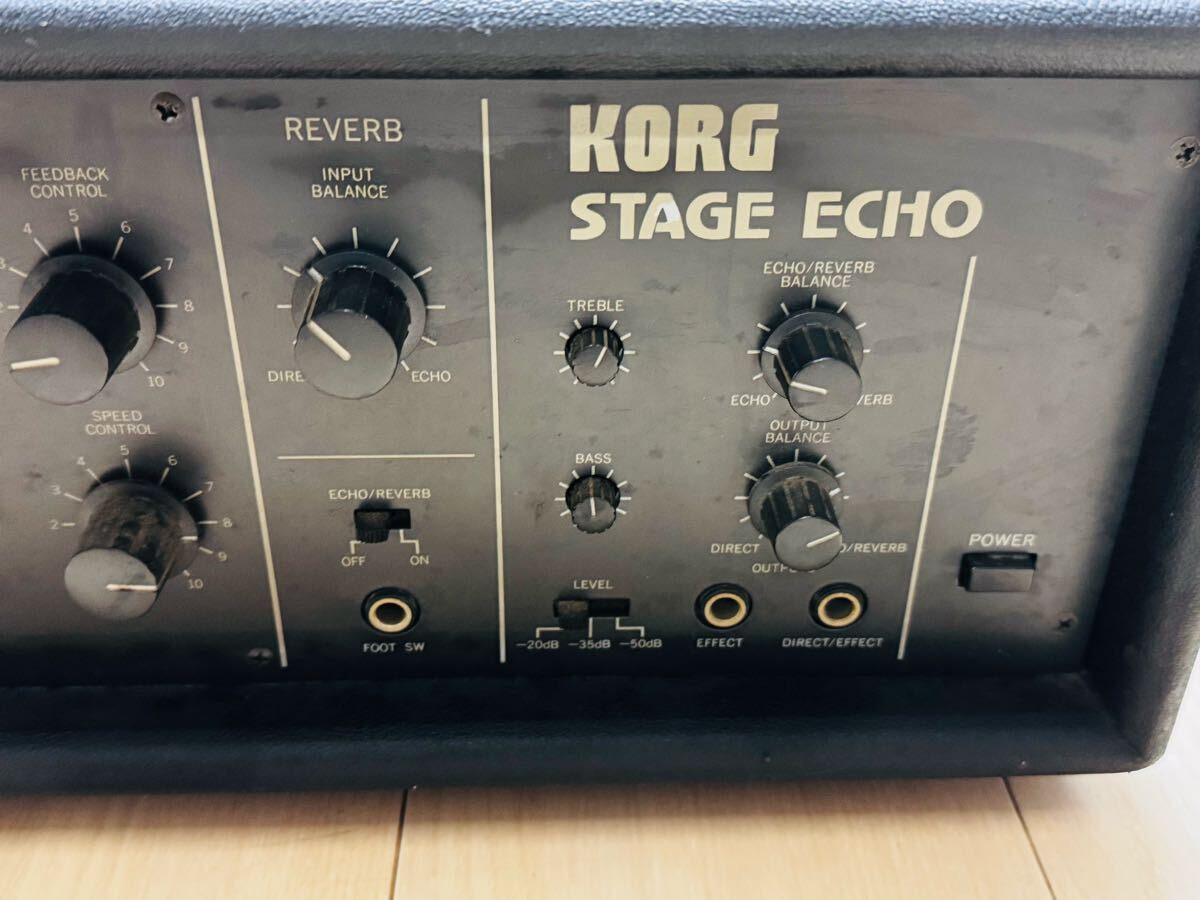 NO.202678 KORG STAGE ECHO SE-300 ビンテージ アナログ テープエコー