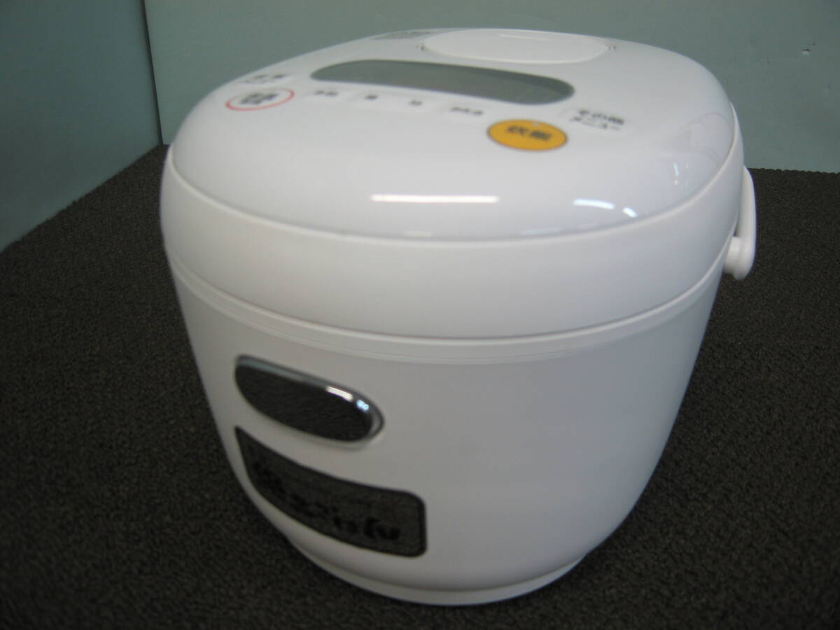 ■IRIS OHYAMA マイコン炊飯器 JRC-MD50-WH 5.5合炊き 2021年製 中古品　[同梱不可]■