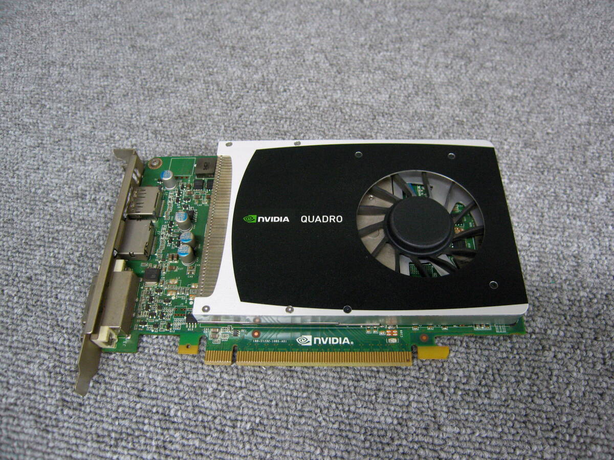 ◎NVIDIA Quadro 2000 ビデオボード 動作品 1台 中古 ◎