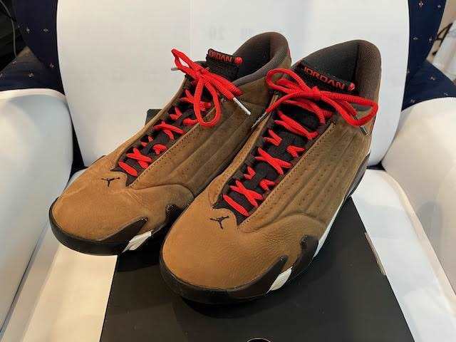 NIKE AIR JORDAN 14 RETORO SE US 10.5 ナイキ エアジョーダン14 レトロ 数回使用 2022年6月購入 正規品 替え紐付き 中古 美品