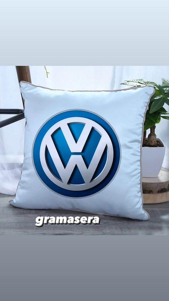 ★レア★ クッション フォルクスワーゲン　ロゴクッション　高品質