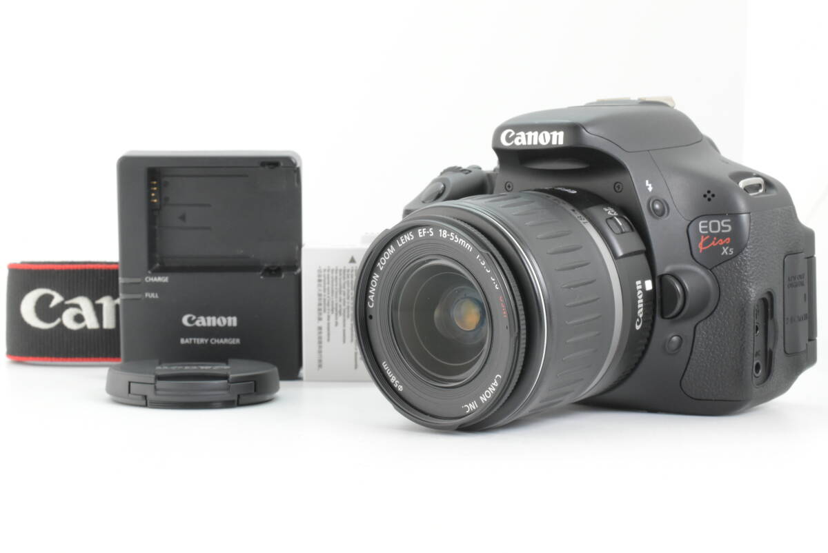 【シャッター6670回】Canon キャノン EOS Kiss X5 / Rebel T3i / 600D 18MP デジタル一眼レフ EF-1563