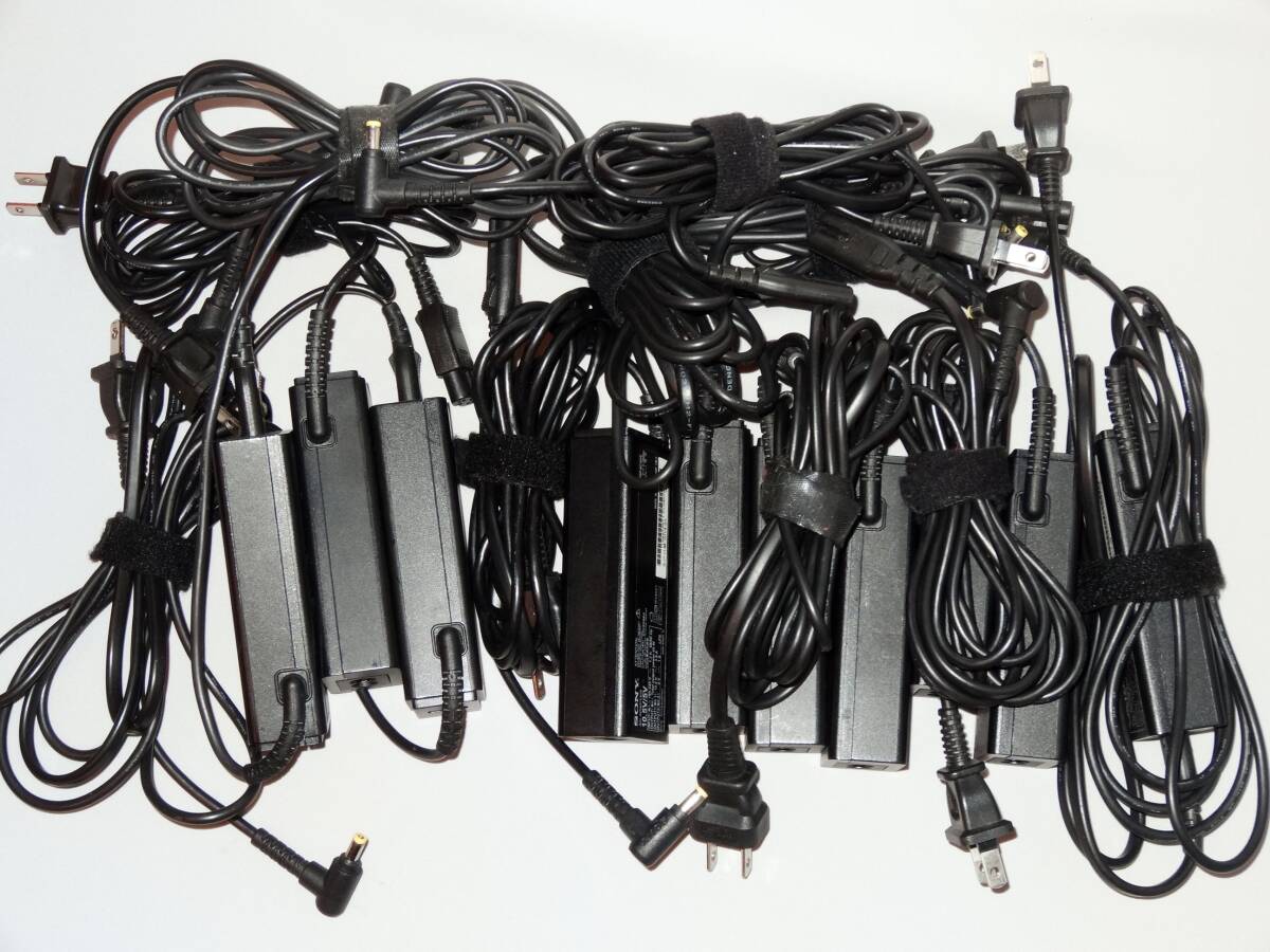 10セット VAIO純正 10.5V ノートPC ACアダプター VJ8AC10V9 VPG-AC10V9