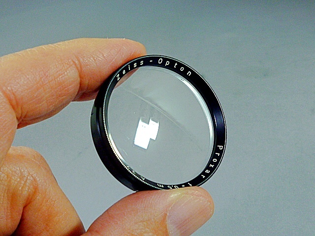 レア▲ツァイス ZEISS-OPTON PROXAR f=0.5m A 37 クローズアップレンズ かぶせ式 良品