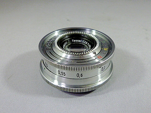 ヴィンテージ◆ロボット用標準レンズ テッサー CARL ZEISS JENA TESSAR 2.8/37.5 確認済 良品 M26ロボットマウント