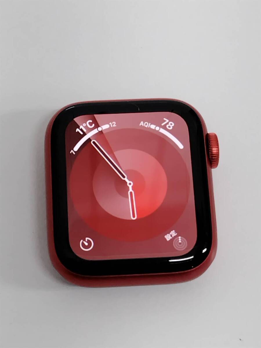 Apple Watch Series 6/GPS/40mm/A2291/レッド〈M00A3J/A〉