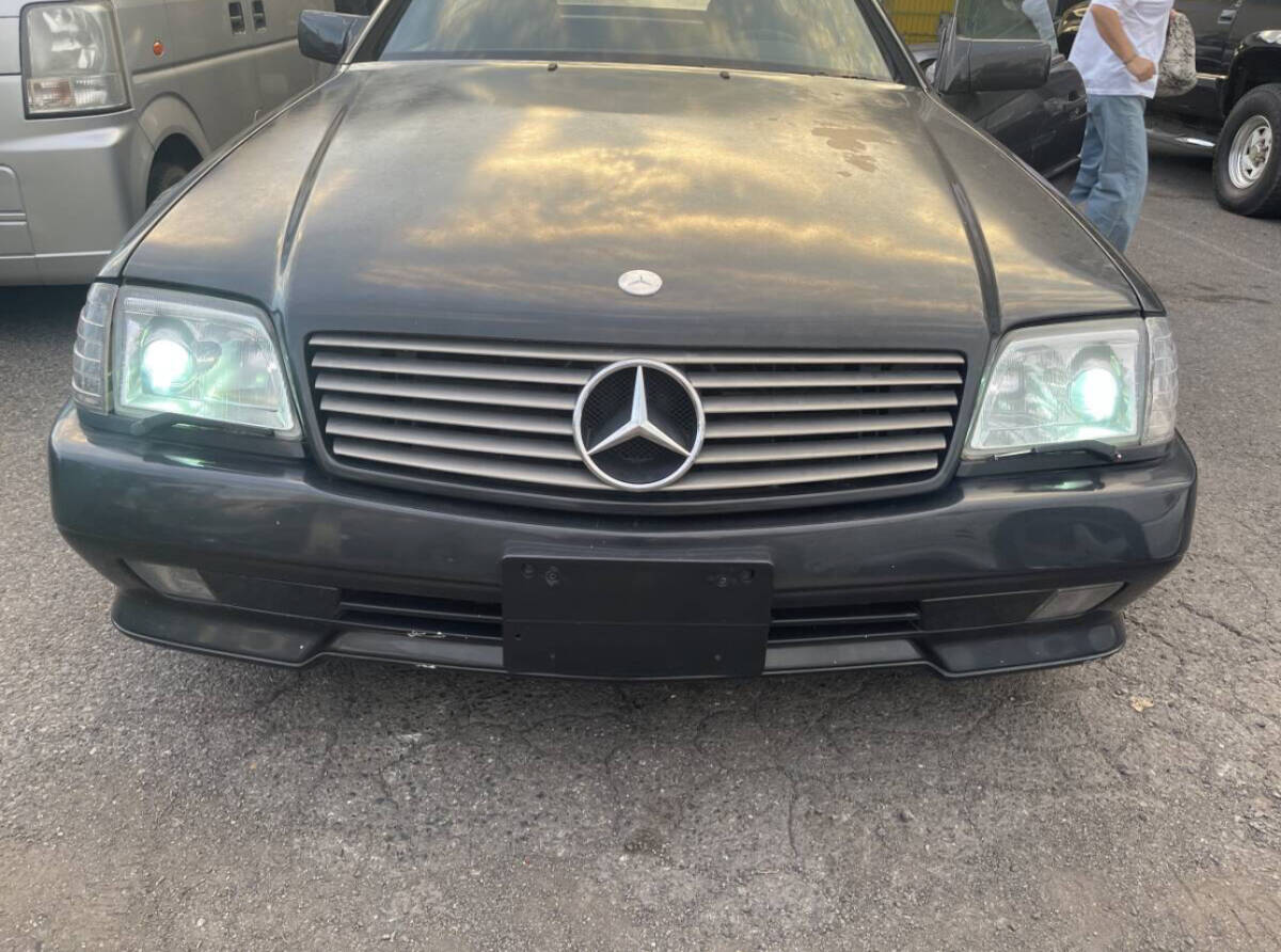 ベンツ R129 SLクラス 後期純正プロジェクターキセノンヘッドライト 左右 検索 AMG ブラバス ロリンザー W129 SL 320 500 600 SL73 SL70