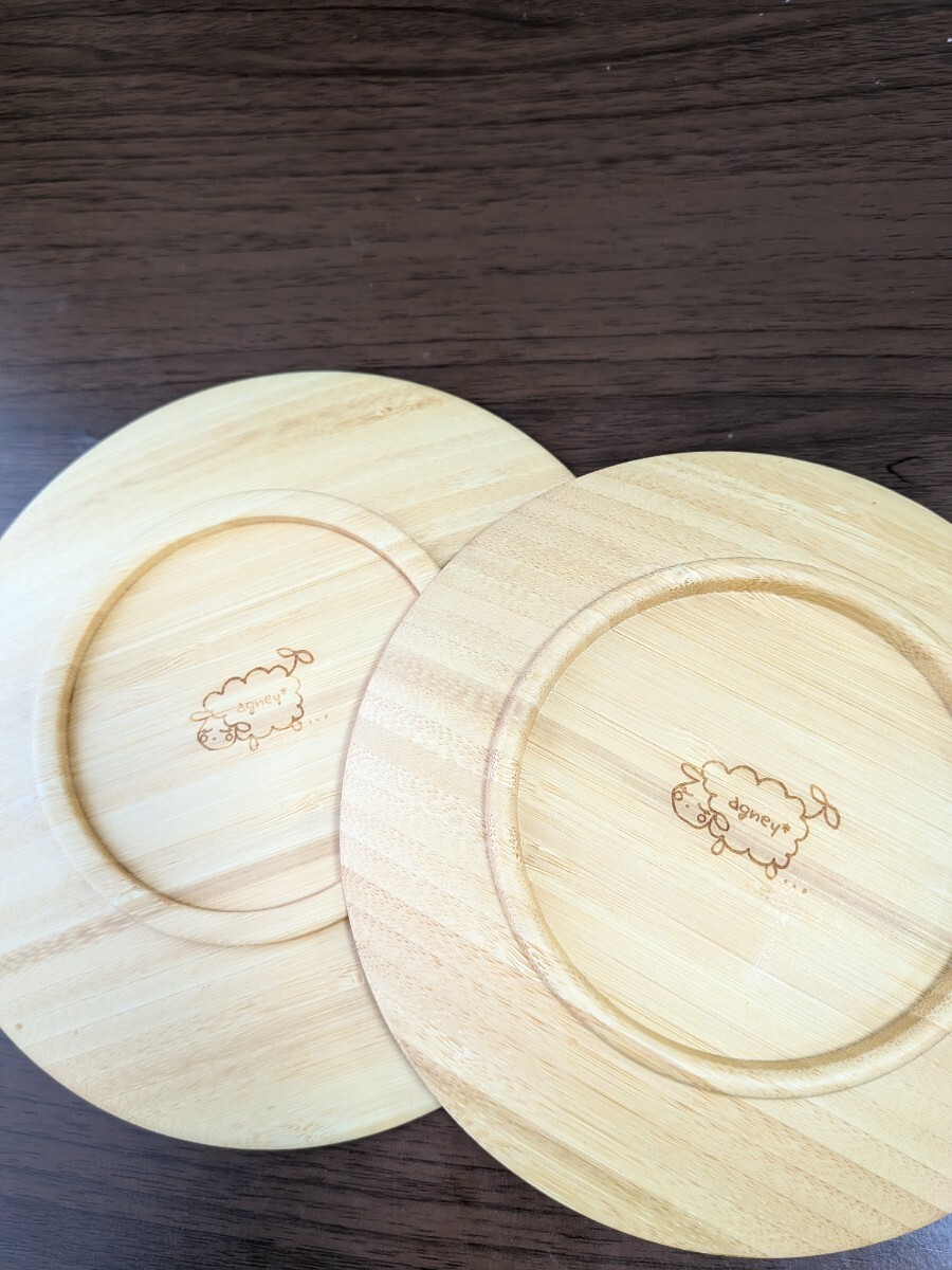 agney アグニー木製食器2点セットお食い初め100日 木製食器 天然素材 食洗機対応