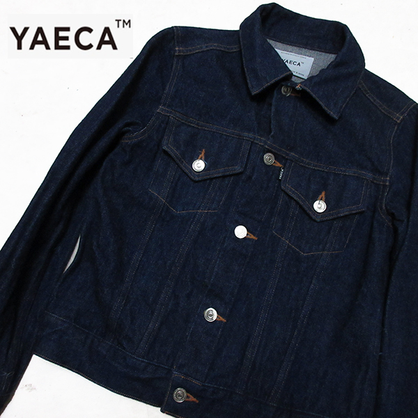 定価28600円/真紺■ YAECA ヤエカ デニムジャケット Gジャン 16-13WW 3rdタイプ レディース
