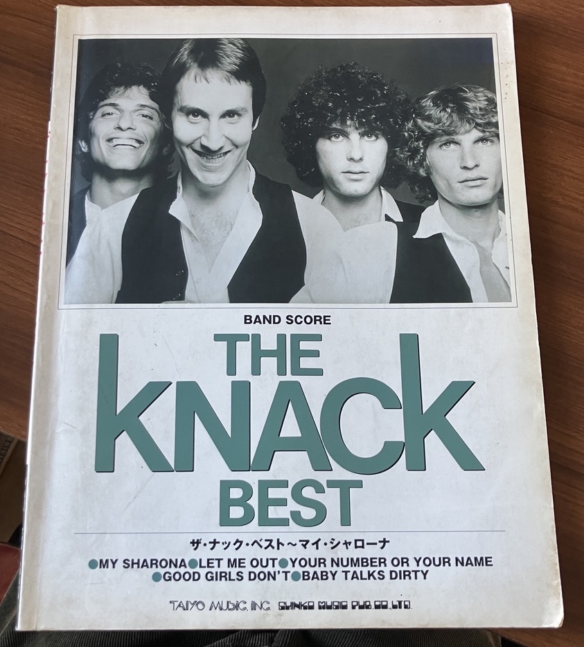★ THE KNACK / BEST / ナック ベスト バンドスコア 楽譜 / My Sharona ザ・ナック 80年代洋楽　ロック