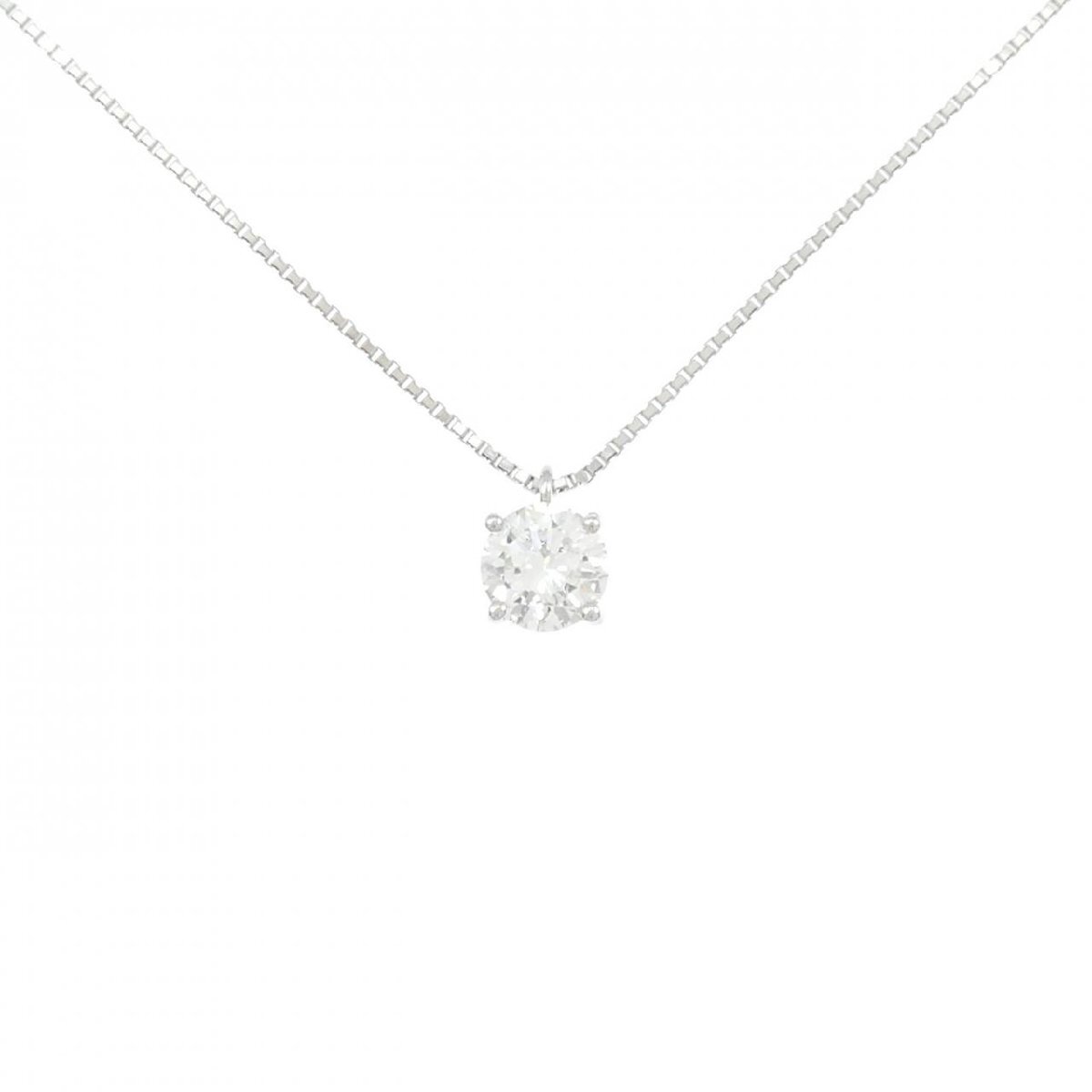PT900/PT850 ダイヤモンド ネックレス 0.661CT H SI1 Good