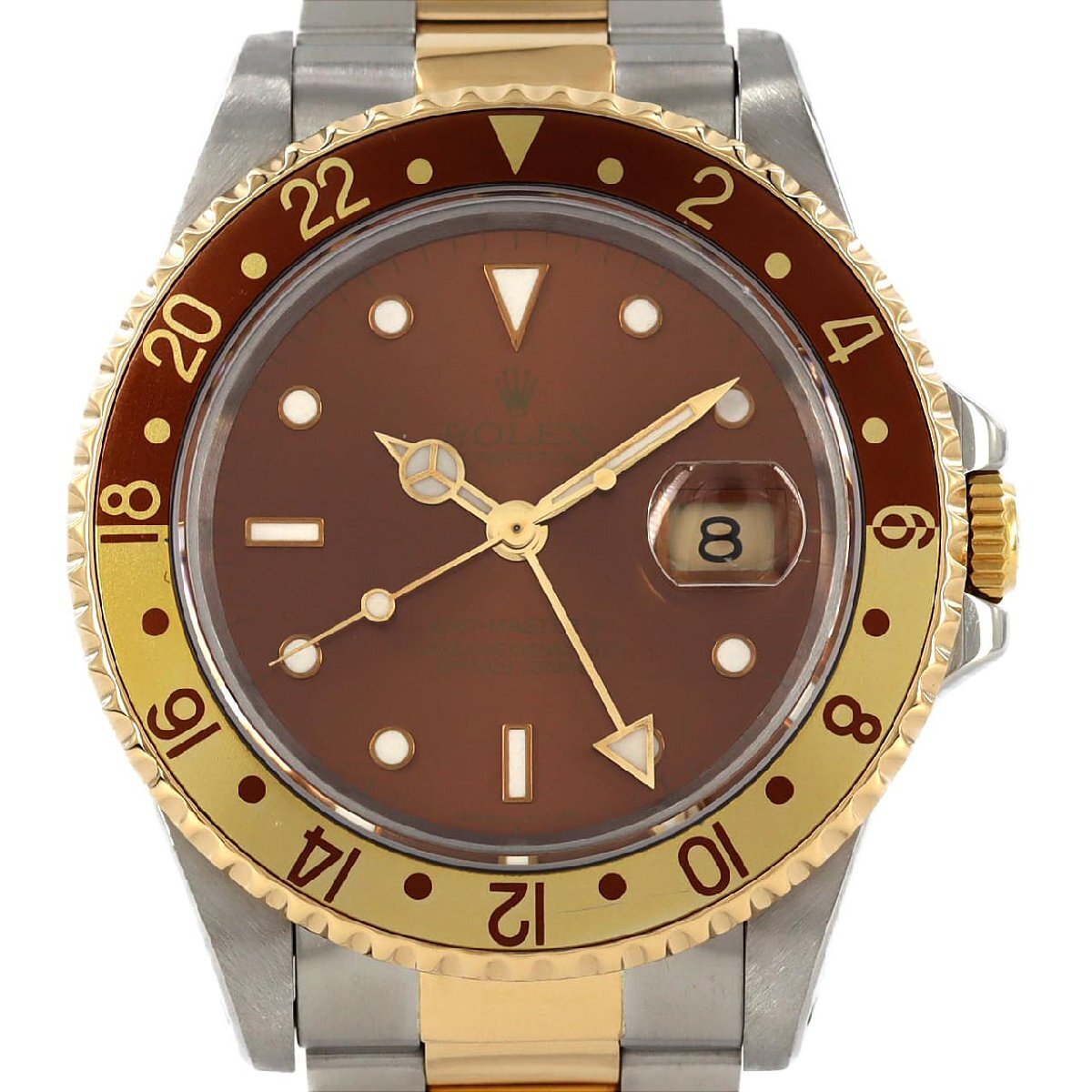 ロレックス GMTマスターII 16713・3 SSxYG 自動巻 S番