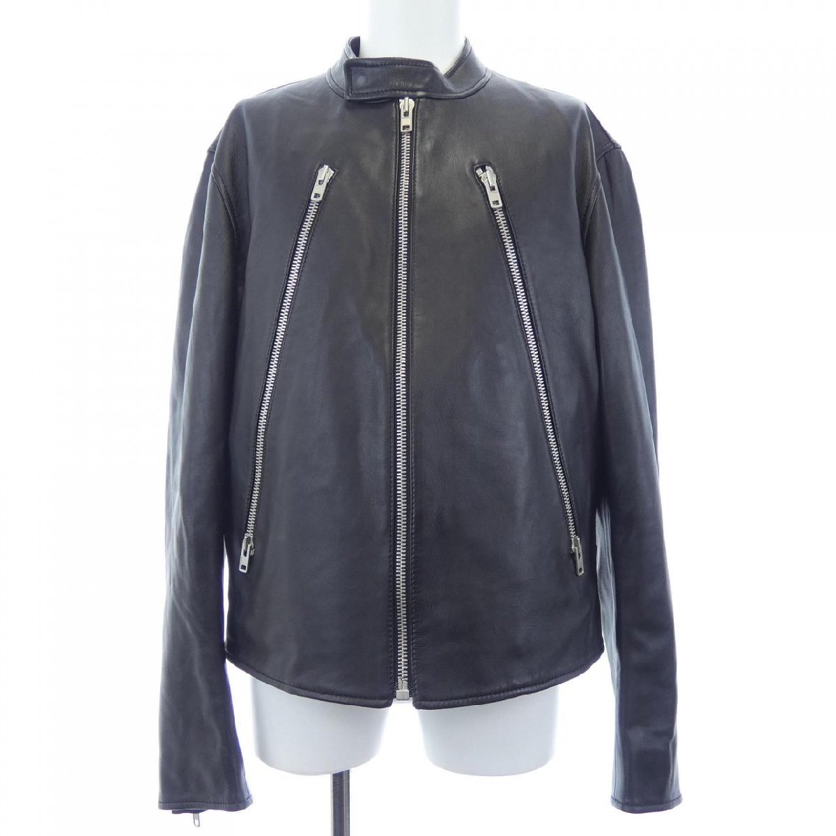 メゾンマルジェラ Maison Margiela 八の字 S50AM0489 レザーライダースジャケット