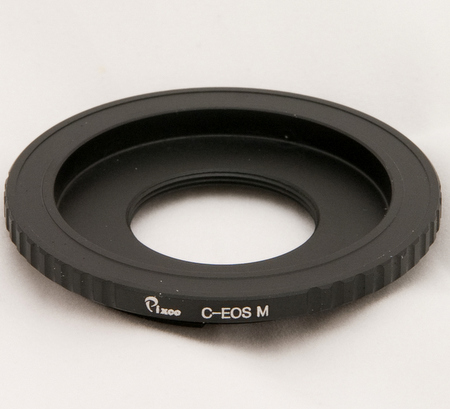 Cマウントレンズ → キヤノン Canon EOS M/EF-Mマウントアダプター Kiss M2 M5 M6 M100 M200