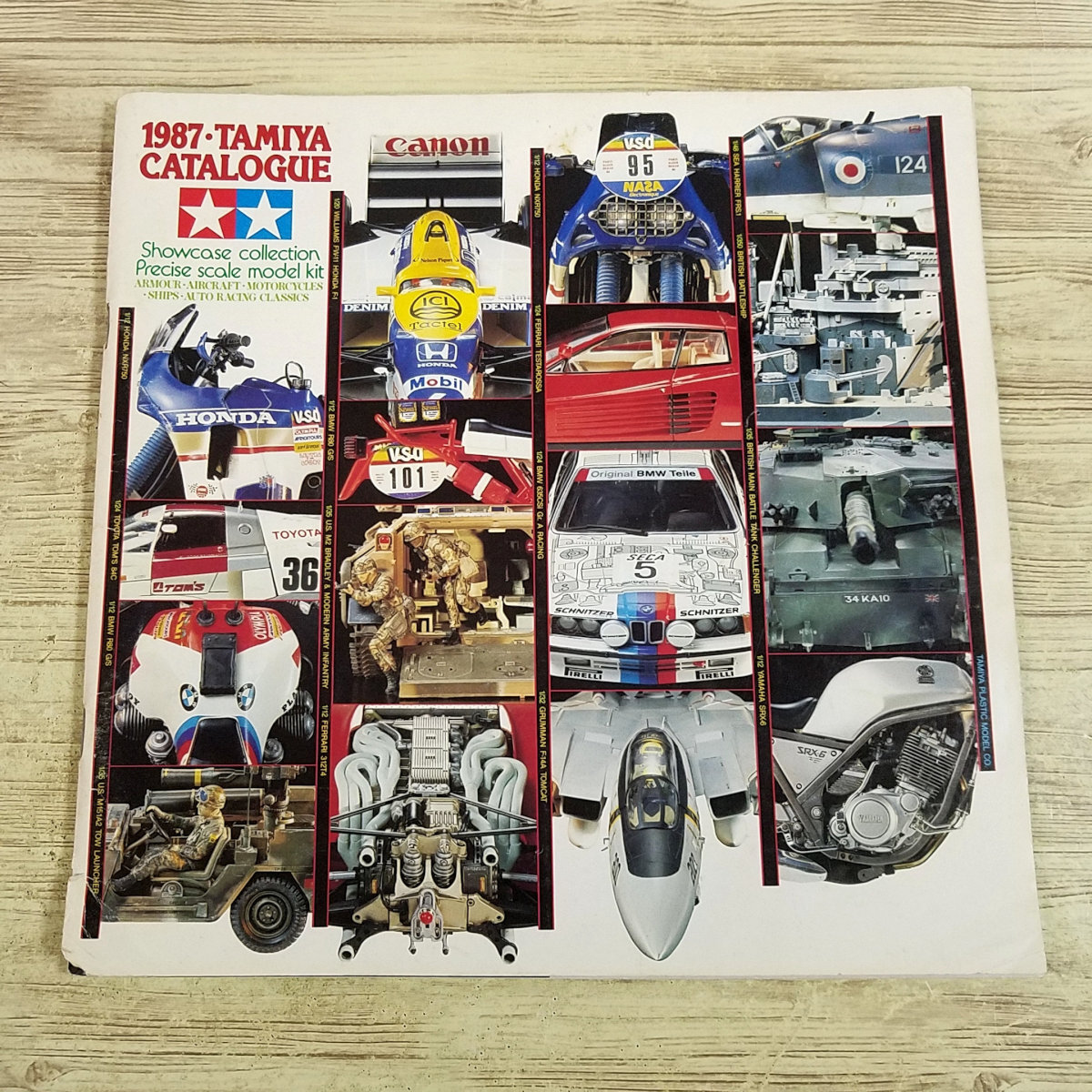 プラモ関連[タミヤ総合カタログ・1987] 田宮模型 TAMIYA ラジコン ジオラマ プラモ・カタログ