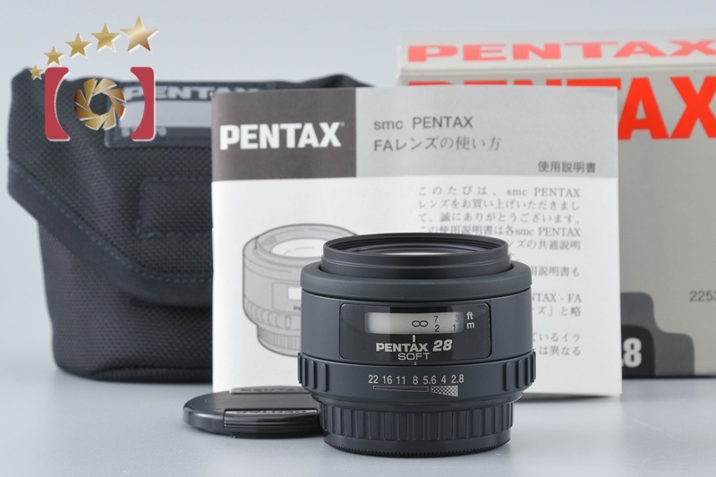【中古】PENTAX ペンタックス SMC FA 28mm f/2.8 SOFT 元箱付き
