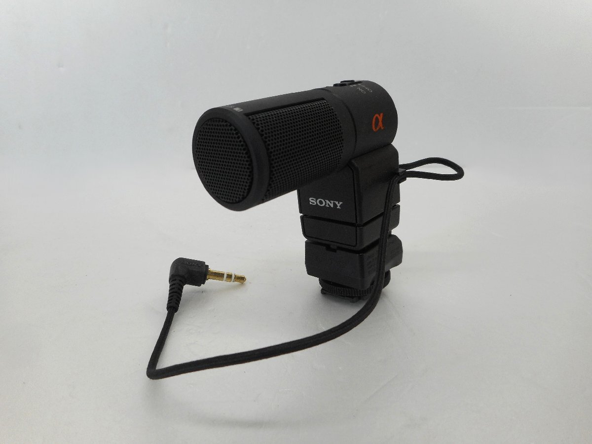 ◎SONY ECM-ALST1・ADP-MAA ステレオマイクロホン・シューアダプタ カメラアクセサリー ジャンク◎Z-3394