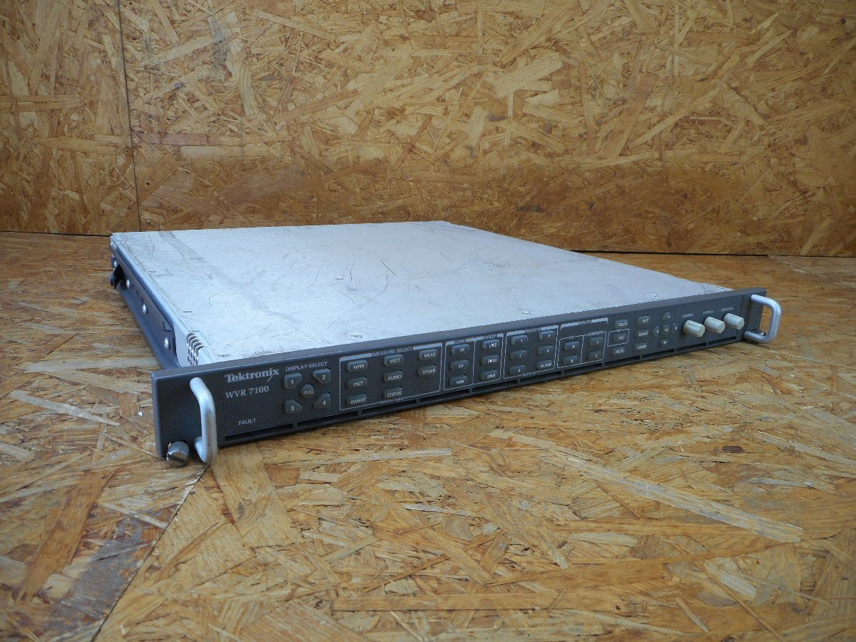 ◎【簡易動作確認】Tektronix WVR7100 波形ラスタライザー 現状品◎Z-3396