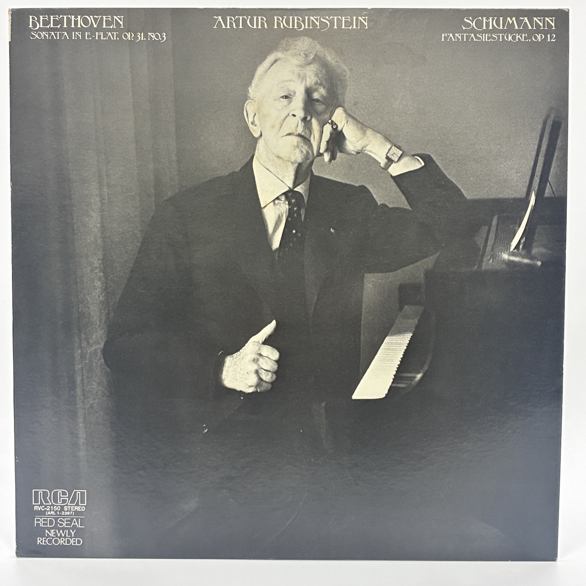 アルトゥール・ルービンシュタイン ベートーヴェン ピアノ ソナタ 第18番 LP 12インチ RVC-2150 RCA RED SEAL クラシック