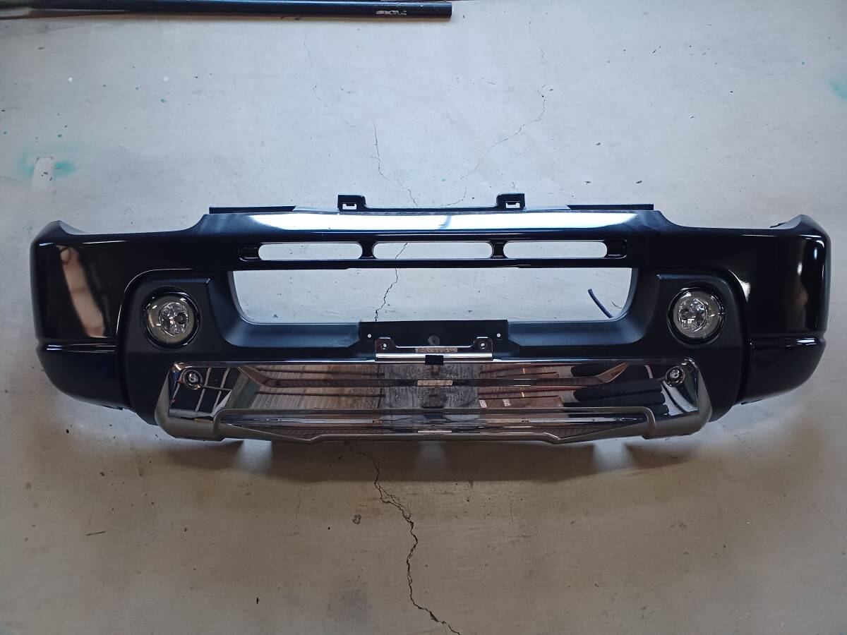 H30年 JB23W ジムニー ランドベンチャー 10型 フロントバンパー 完全ASSY　☆さるでござる