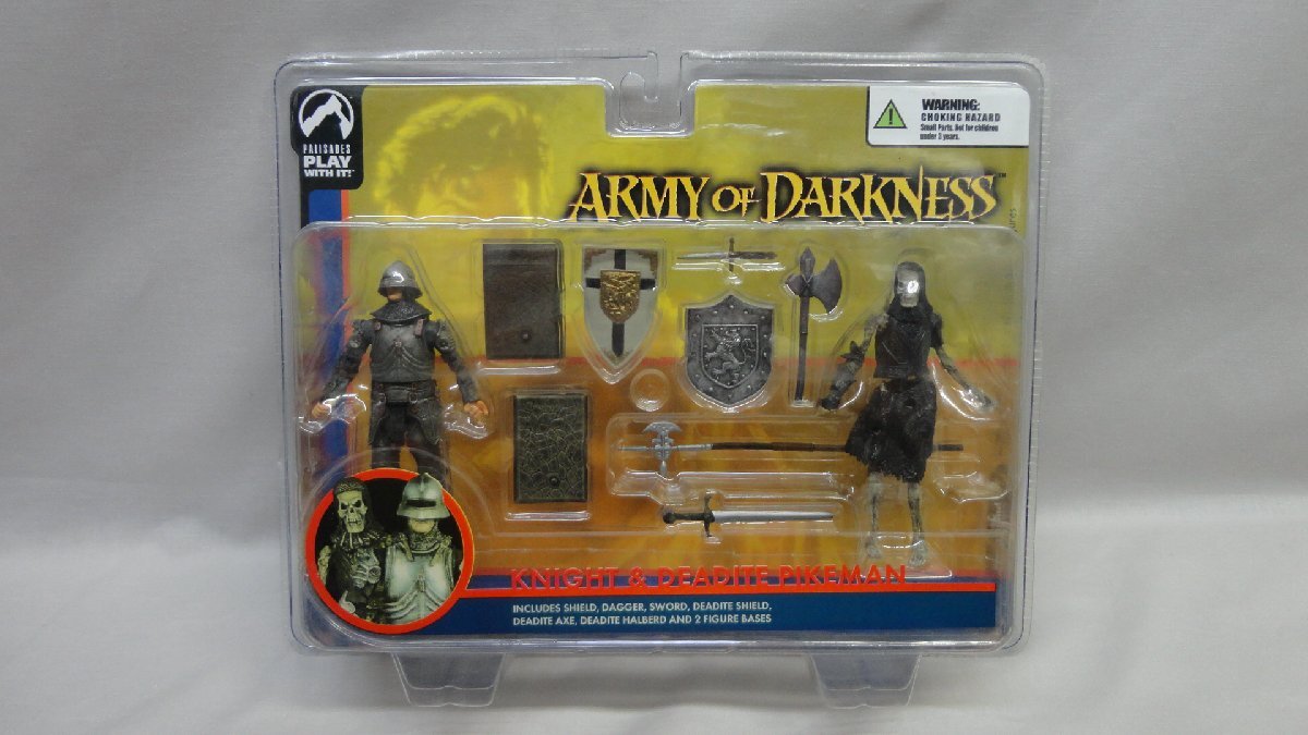パリセイズ ARMY OF DARKNESS KNIGHT&DEADITE PIKEMAN キャプテン・スーパーマーケット 未開封 Palisades 死霊のはらわた