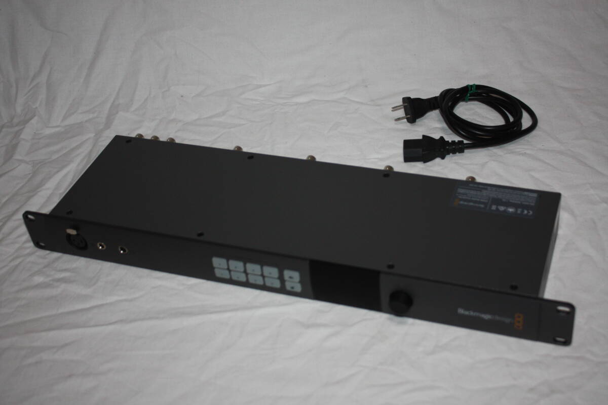 BlackmagicDesign ATEM Studio Converter 2 SWRCONVRCK2 新品同様　（検索：ビデオカメラ、XDCAM、NXCAM、HDR-、HXR-、AG-AC、AJ-PX）