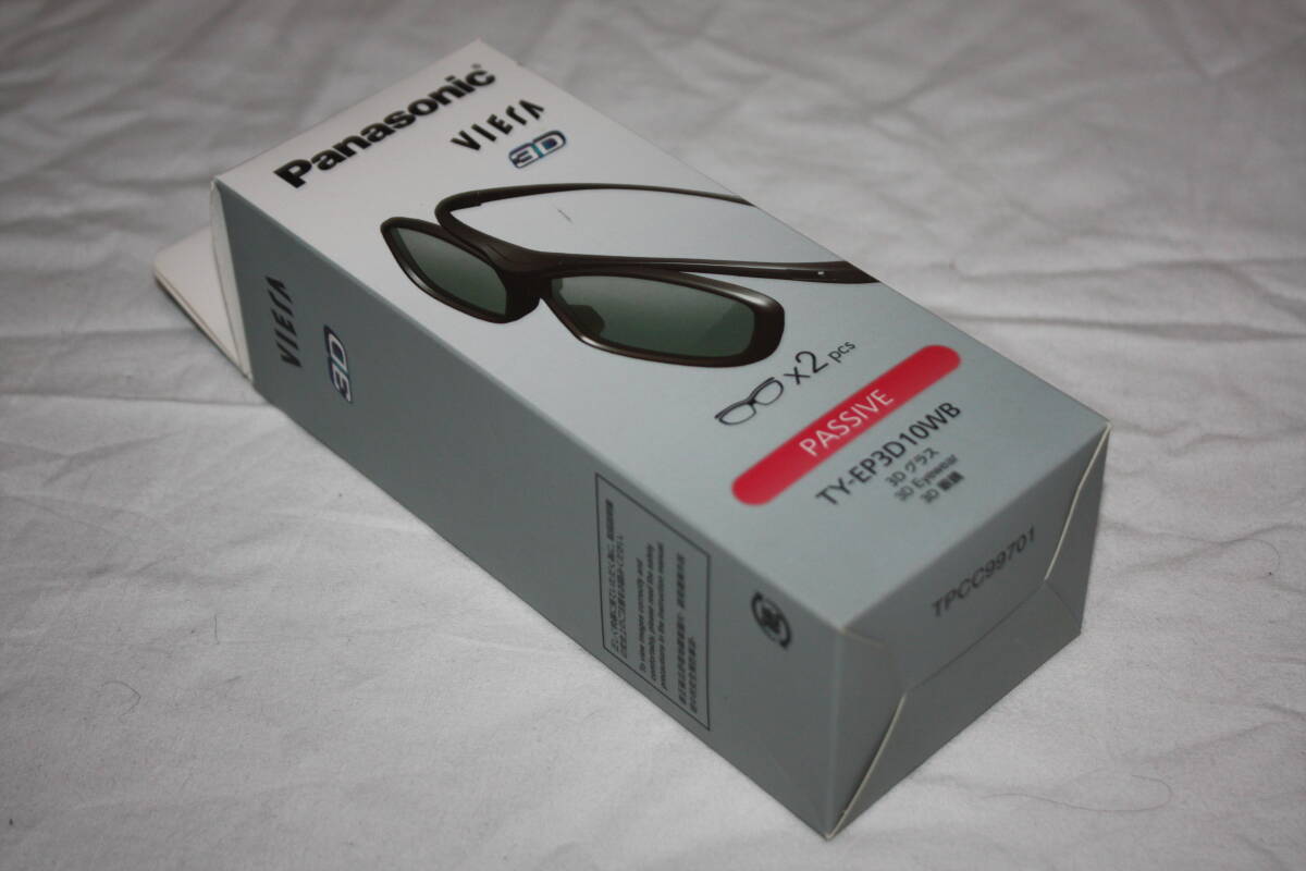 Panasonic　TY-EP3D10WB　新品未使用　3Dグラス　　(検索：ビデオカメラ、AG-3DA1、XDCAM、NXCAM、HDR-、HXR-、AG-AC、AJ-PX）