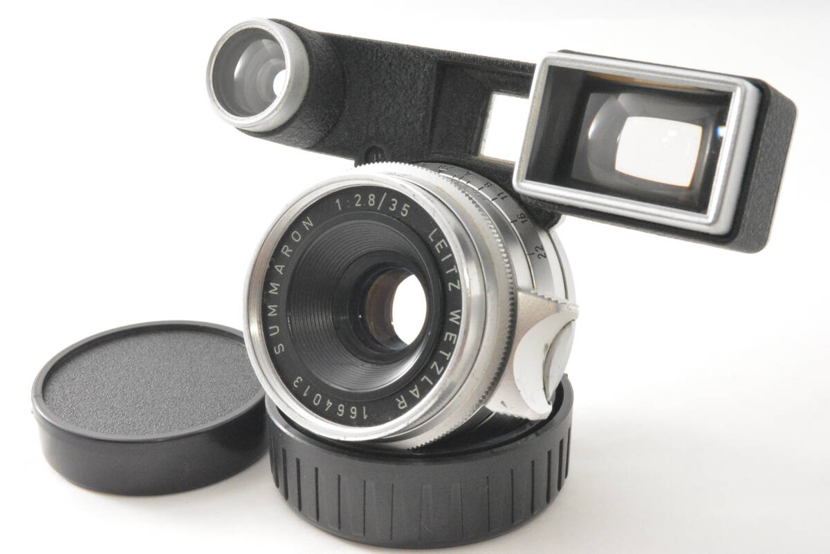 ライカ　Leica Summaron 35mm F2.8 Mマウント 眼鏡付　#15255