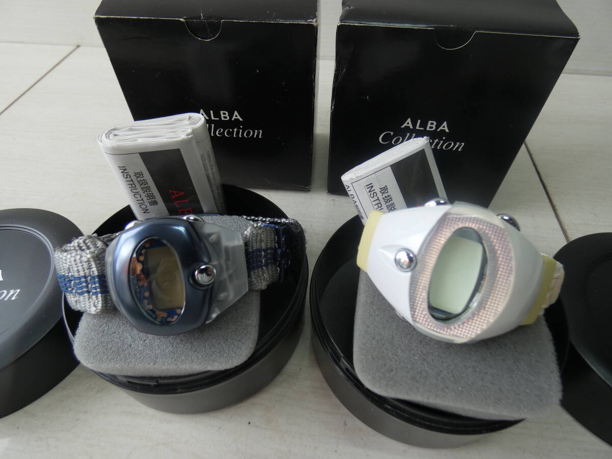 ★ALBA SPOON 腕時計 2点セット ミッキー ピンク　 　　 M05091