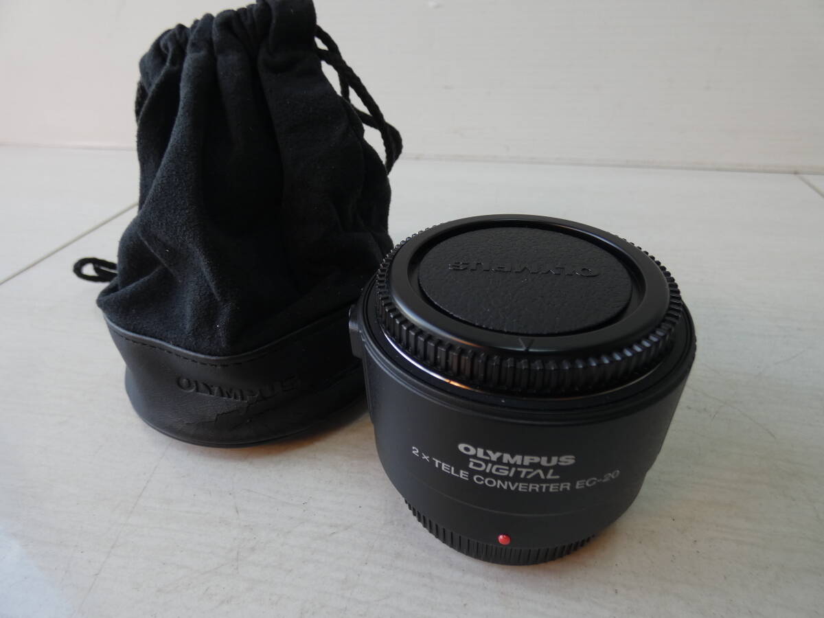 ★OLYMPUS DIGITAL 2X TELE CONVERTER EC-20 テレコンバーター 　　　 M05118