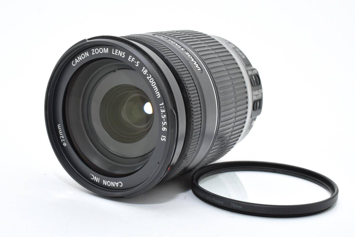 【極上美品・動作品・光学良好】Canon ZOOM LENS EF-S 18-200mm 1:3.5-5.6 IS　No.964
