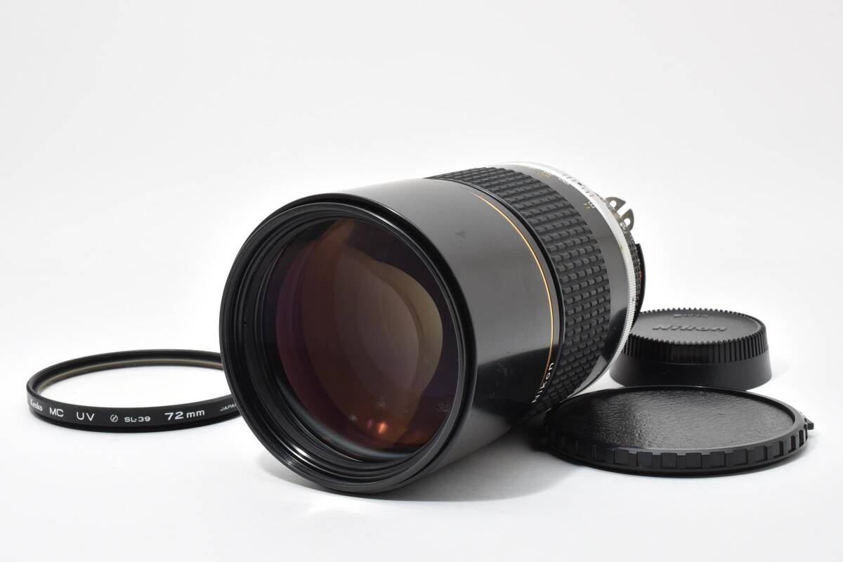 【美品・動作品】Nikon LENS NIKKOR ED 180mm 1:2.8　Ai-S　No.973