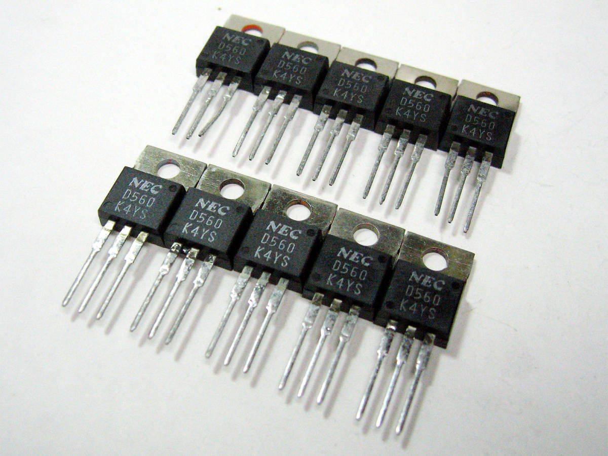 ★☆（管TR006） NEC 2SD560 10個セット / NOS NEC 2SD560 10pcs☆★