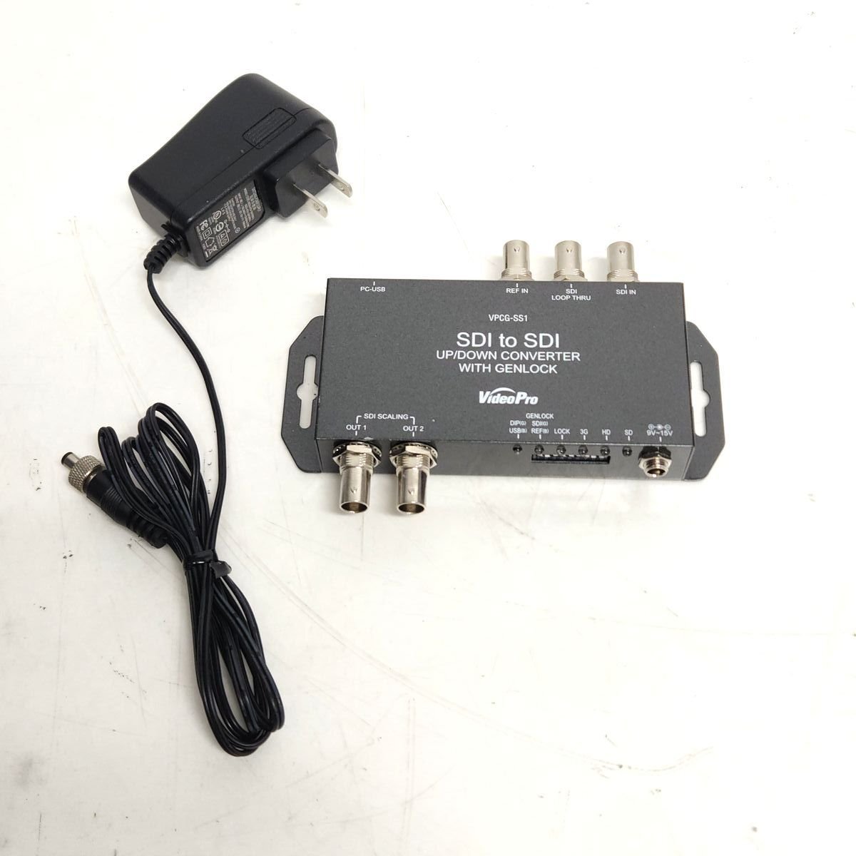 MEDIAEDGE VideoProシリーズ VPCG-SS1 SDI to SDI アップ・ダウンコンバーター 3G-SDI HD-SDI 対応【中古/正常動作品】#432497