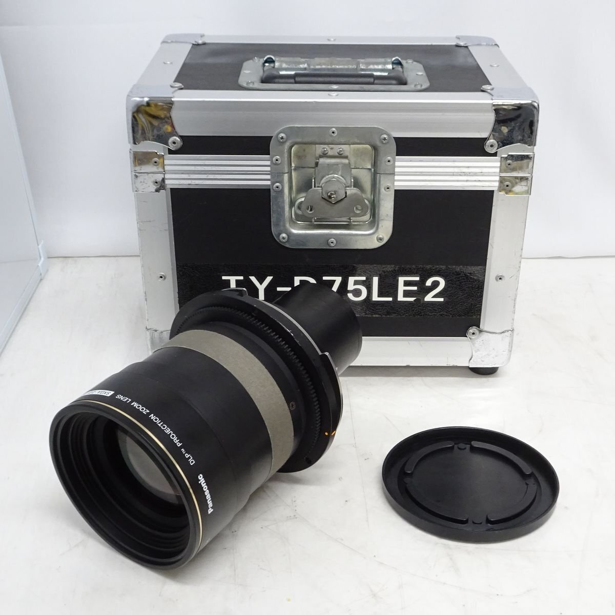 Panasonic TY-D75LE2 DLPプロジェクター用 中長焦点ズームレンズ（PT-DZ系/RZ系/DS系など）ET-D75LE2 前機【中古/動作品】#439970