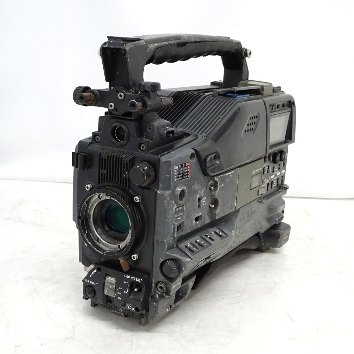 SONY HDW-750 HDCAMカムコーダー（Drum2-728H/Option：HO/DC/PC/SS 4枚フル装備）【中古/撮影可ですが難ありジャンク品】#417231