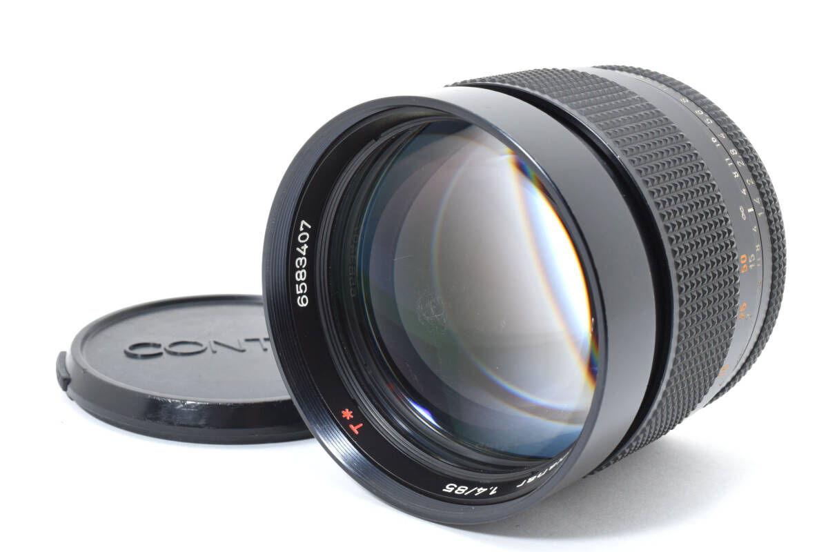 CONTAX Carl Zeiss Planar 85mm F1.4 T* コンタックス レンズ #3991