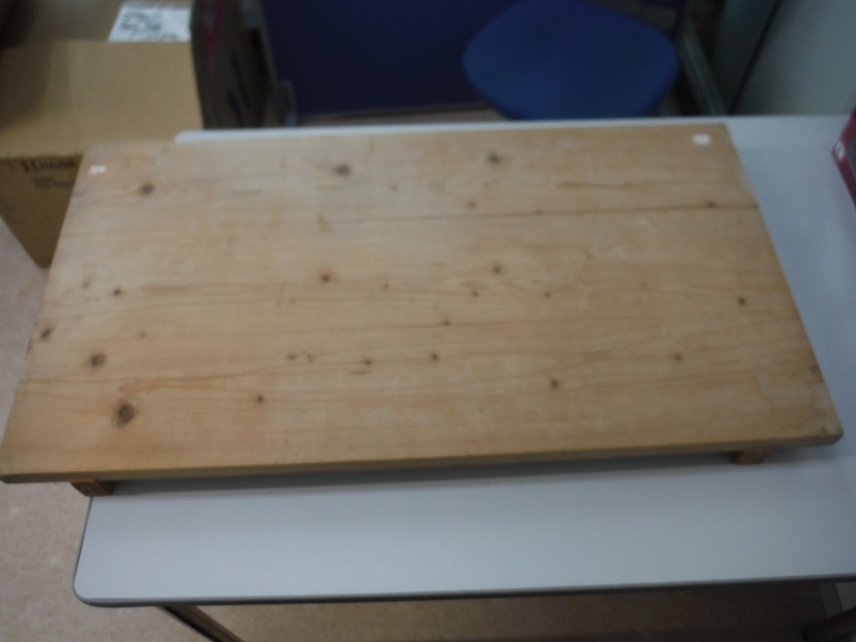 ○BEl　大型まな板？麺打ち台？　970ｘ520　中古　鳥取県　引取歓迎