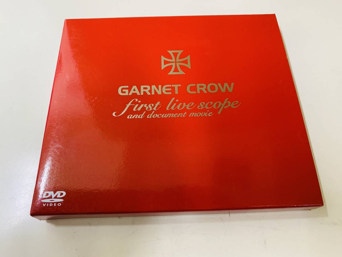 ☆ GARNET CROW first live scope and document movie ＜中古DVD＞ 